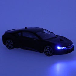 RC car 1:14 BMW i8 opening doors black