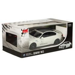 Voiture RC Rastar 48000 BMW M3 1:14 blanc
