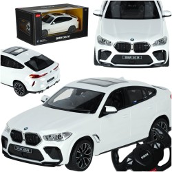 Voiture RC Rastar 99200 BMW X6 M 1:14 blanc
