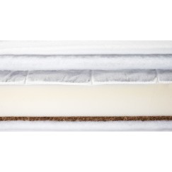 MATELAS DE SARRASIN-MOUSSE-NOIX DE COCO 120 X 60 
