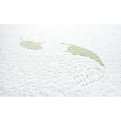MATELAS LUXE ALOE VERA 120 X 60 DE SARRASIN-MOUSSE-NOIX DE COCO

