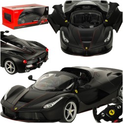 Voiture RC Rastar 75800 Ferrari LaFerrari Aperta 1:14 noir
