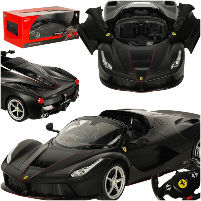 Voiture RC Rastar 75800 Ferrari LaFerrari Aperta 1:14 noir
