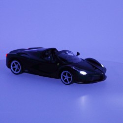 Voiture RC Rastar 75800 Ferrari LaFerrari Aperta 1:14 noir
