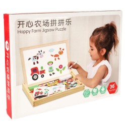 Magnetic multifunctional board large pattern A