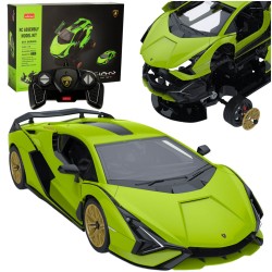 Voiture RC Rastar 97400 Lamborghini Sian 1:18 kit de construction
