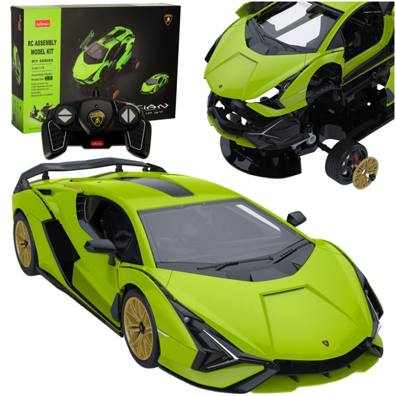 Voiture RC Rastar 97400 Lamborghini Sian 1:18 kit de construction
