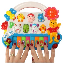 Orgue piano pour enfants, sons d'animaux