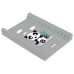 MATELAS À LANGER DOUX - PANDA GRIS AFRICAINE
