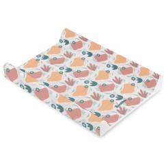 MATELAS À LANGER DOUX - FLEURS DE JARDIN
