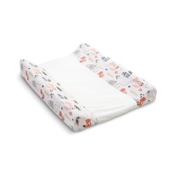 HOUSSE DE COUSSIN À LANGER - RENARDS
