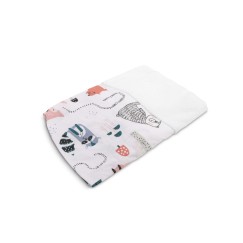 HOUSSE DE COUSSIN À LANGER - RENARDS

