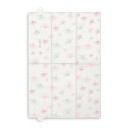 TAPIS TOURISTIQUE/TAPIS À LANGER - ROSE BOTANIQUE
