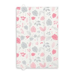 PRZEWIJAK / MATA TURYSTYCZNA NADRUK FLORAL RÓŻ
