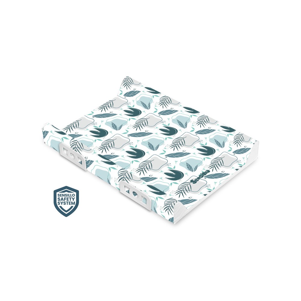 MATELAS À LANGER RIGIDE AVEC SYSTÈME DE SÉCURITÉ - GARDEN PALMS PLATINUM 70 CM
