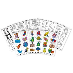 Tableau créatif éclairé pour dessiner 30arc
