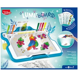 Tableau créatif éclairé pour dessiner 30arc
