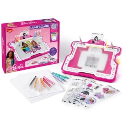 Barbie backlit creative board
