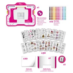 Barbie backlit creative board
