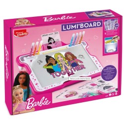 Barbie backlit creative board