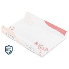 PRZEWIJAK USZTYWNIANY SAFETY SYSTEM 70 CM - BOHO RÓŻOWY
