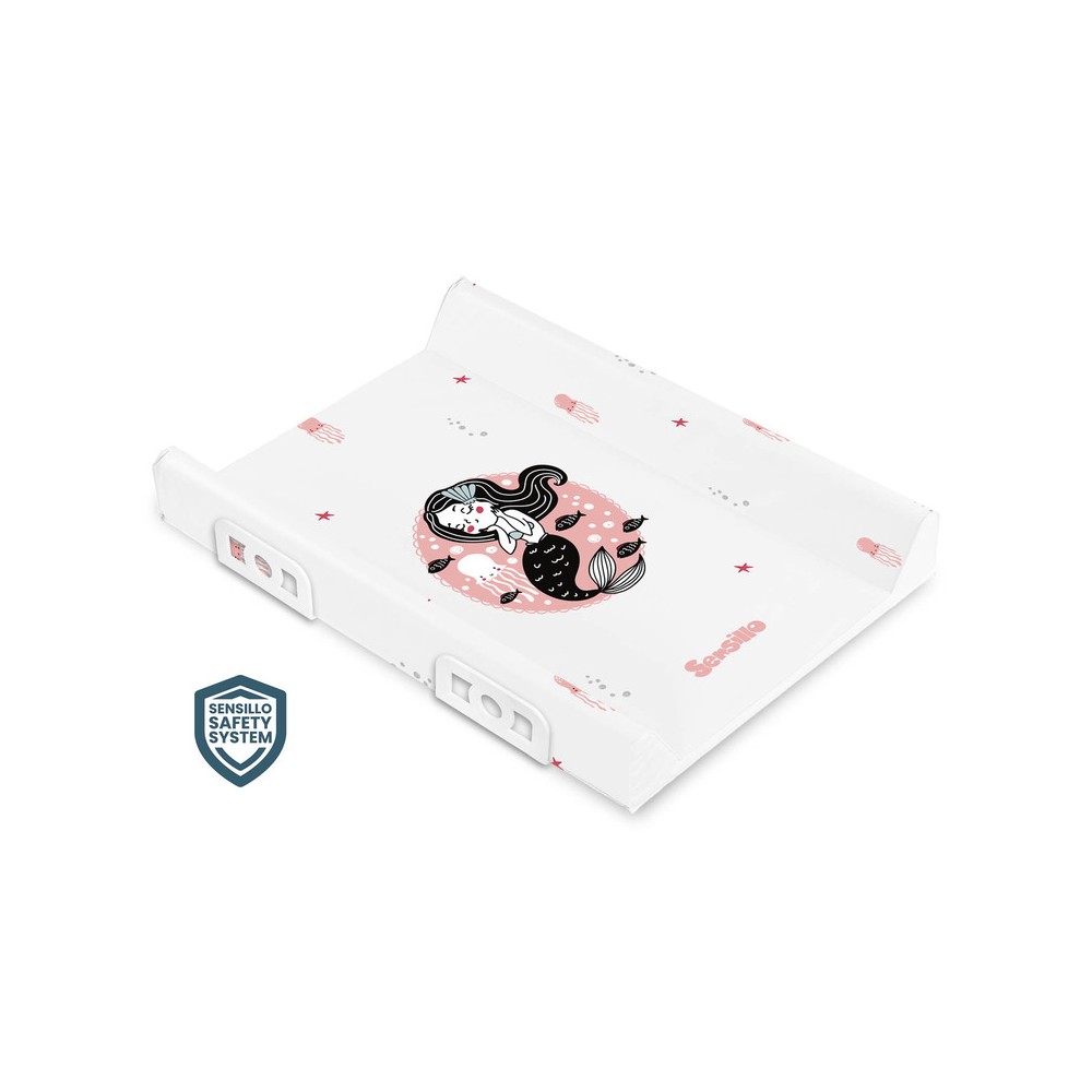 PRZEWIJAK USZTYWNIANY SAFETY SYSTEM 70 CM - SYRENA RÓŻOWY PRZEWIJAK USZTYWNIANY SAFETY SYSTEM 70 CM - SYRENA RÓŻOWY