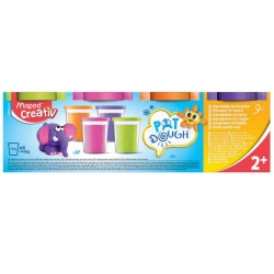 Masse plastique créative 4x114g 4pcs.
