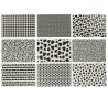 Cartographie créative de la texture du tableau blanc
