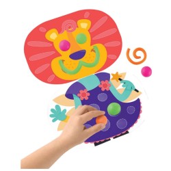 Valise Lion en plastique dans un étui de Creativ
