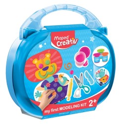 Valise Lion en plastique dans un étui de Creativ
