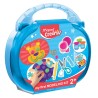 Valise Lion en plastique dans un étui de Creativ
