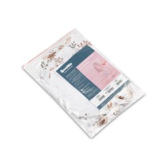HOUSSE DE MATELAS À LANGER LE LOUP ET SES AMIS BEIGE
