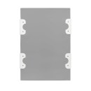 PRZEWIJAK USZTYWNIANY SAFETY SYSTEM 70 CM - FLORAL SZARY