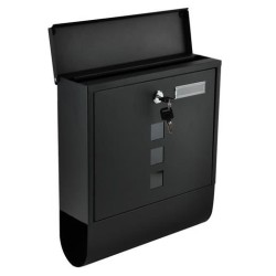 Boîte aux lettres - noire