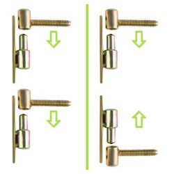Barrière de sécurité pour portes 72-122 cm