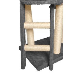 Arbre à chat 138 cm, gris