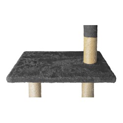 Arbre à chat 138 cm, gris