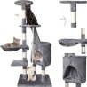 Arbre à chat 118 cm, gris