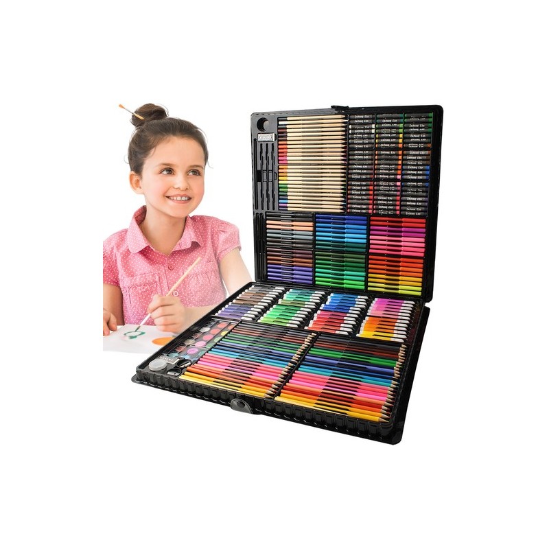 Ensemble peinture  coloriage dans une valise 288 pcs