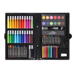 Ensemble peinture coloriage  dans une valise 86 pcs