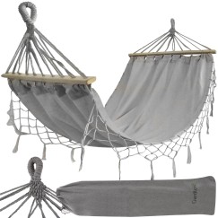 Hamac de jardin 200x150cm Gardlov 25465