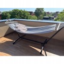 Hamac de jardin 200x150cm deux personnes avec cadre