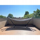 Hamac de jardin 200x150cm deux personnes avec cadre