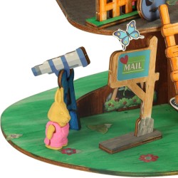 ENSEMBLE CRÉATIF CONSTRUCTION DE CABANE DANS LES ARBRES AVEC ACCESSOIRES
