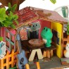 ENSEMBLE CRÉATIF CONSTRUCTION DE CABANE DANS LES ARBRES AVEC ACCESSOIRES
