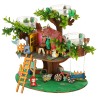 ENSEMBLE CRÉATIF CONSTRUCTION DE CABANE DANS LES ARBRES AVEC ACCESSOIRES
