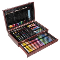 Ensemble valise peinture coloriage  143 pcs