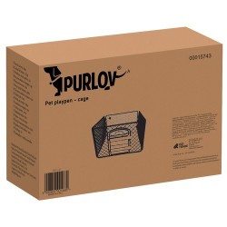 Parc pour animaux - cage 90x90x60cm