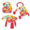  Trotteur interactive educational table 4-in-1 red