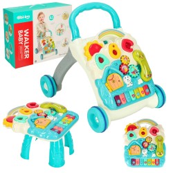 TROTTEUR TABLE ÉDUCATIVE INTERACTIVE  4-in-1 blue